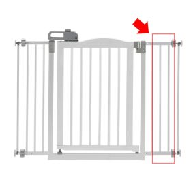One Touch Gate II Wide (Option: Touch Gate II Extension in White)