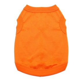 100% Cotton Dog Tanks - Sunset Orange (Option: 3X-Large)