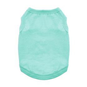 100% Cotton Dog Tanks - Teal (Option: 2X-Large)