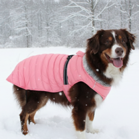 Alpine Extreme Cold Puffer Coat - Peach (Option: X-Small)