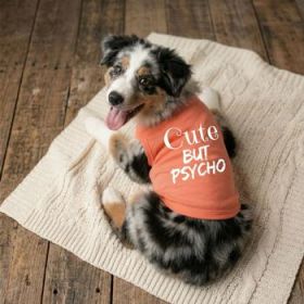 NEW - Cute But Psycho Tank Shirt (Option: X-Small)